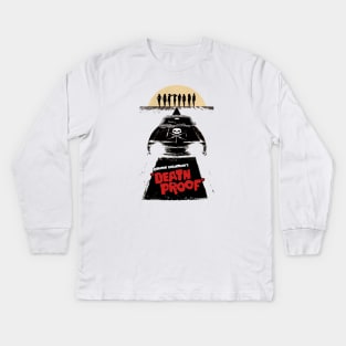 Mod.2 Death Proof Stuntman Mike Kids Long Sleeve T-Shirt